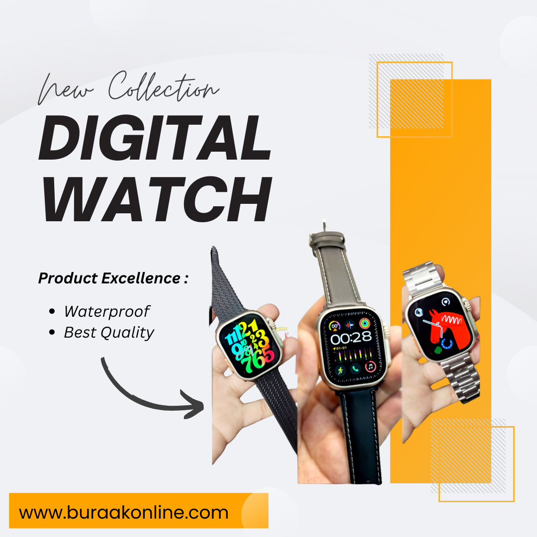 Ultra10 49mm Bluetooth Calling Smart Watch Sleek Design with 10 Interchangeable Straps